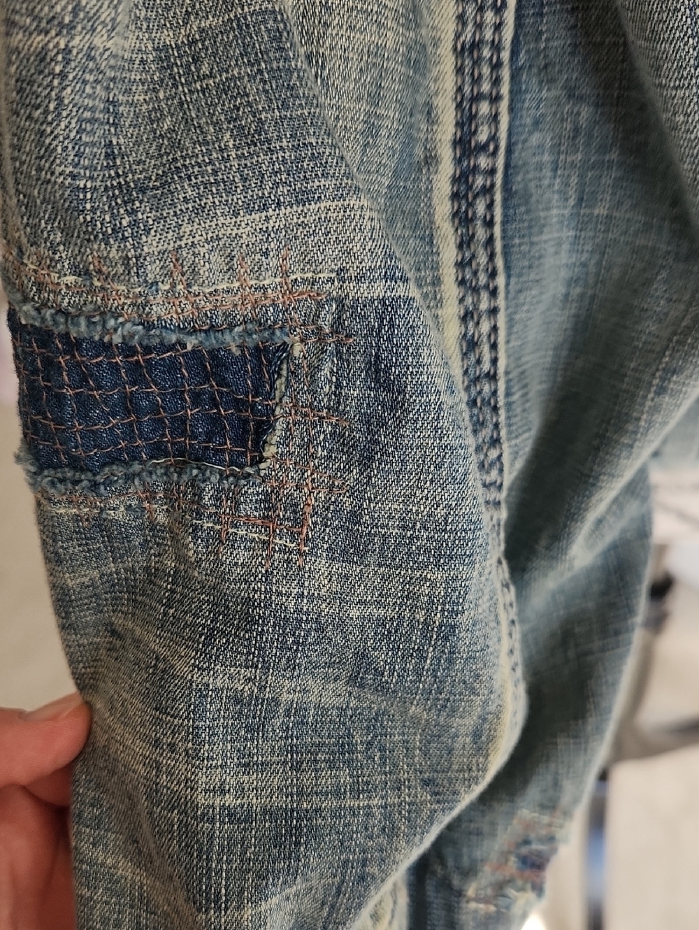 Magnolia Pearl Sanforized Denim Jacket RARE - Picture 3 of 4